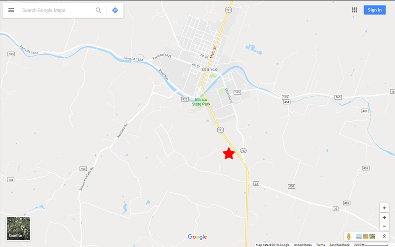 Property location map